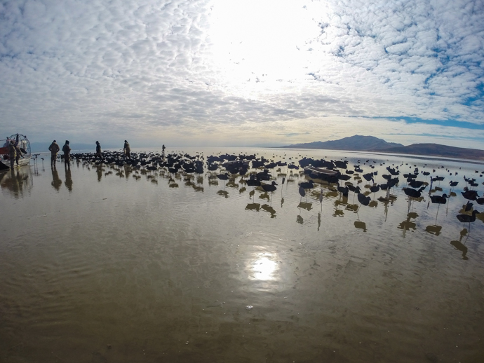 GoPro Joins Camp Chef on the Great Salt Lake for Duck and Pheasant